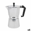 Miniatyrbillede 1 af 2: Italiensk Kaffekande Quttin Aluminium 9 Kopper (6 enheder)