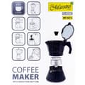 Miniatyrbild 4 av 9: Italiensk Kaffepanna Feel Maestro MR-1667-6 Svart Granit Aluminium 300 ml 6 Koppar