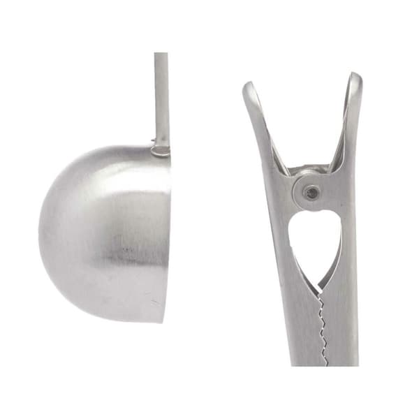 Måttbägare Kinvara W4034 Rostfritt stål 17,5 x 17,5 x 2,5 cm Klämma (24 antal)