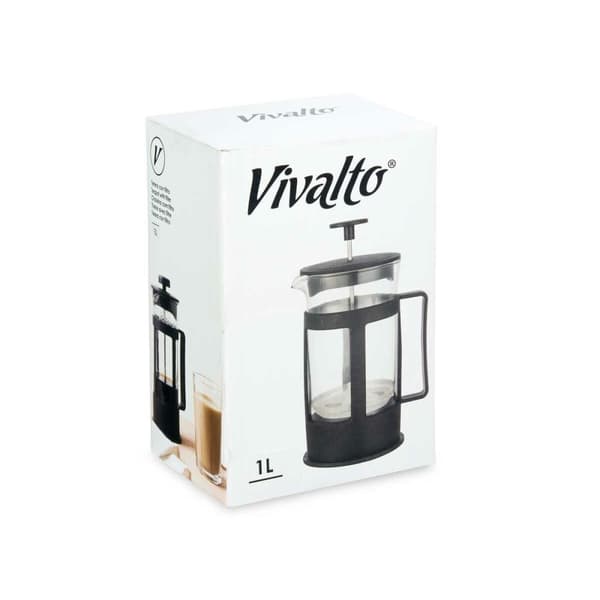 Tekanna Kinvara SW8120-1000ML Svart Transparent 1 L Kolv