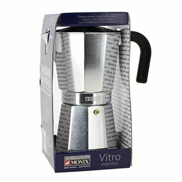 Italiensk Kaffepanna Monix Braisogona_M620012 Silver Aluminium 12 Csészék