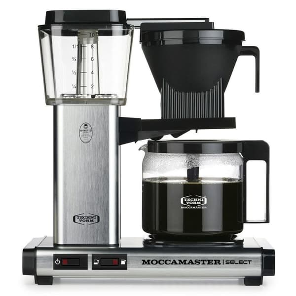 Suodatinkahvinkeitin Moccamaster Musta Teräs 1520 W 1,25 L