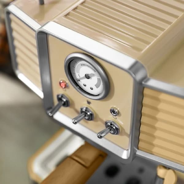 Cecotec Espressomaskin Power Espresso 20 Tradizionale Ljusgul