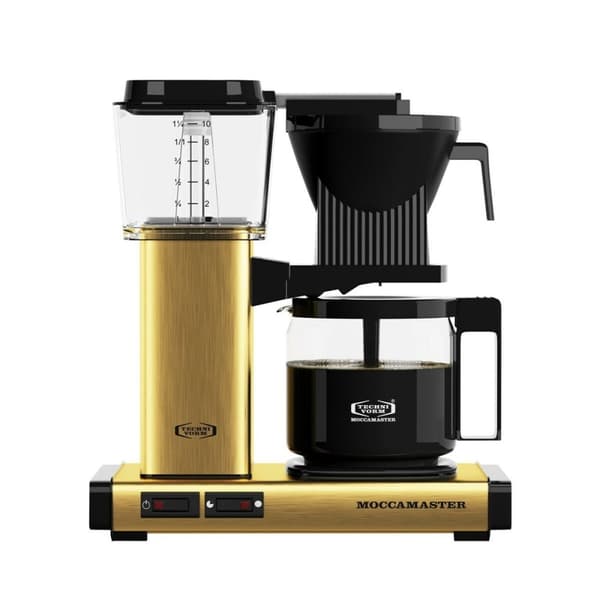 Suodatinkahvinkeitin Moccamaster KBG 741 AO Valkoinen Messinki 1,25 L