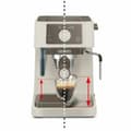 Miniatyrbillede 2 af 3: Elektrisk kaffemaskine DeLonghi Stilosa Flødefarvet