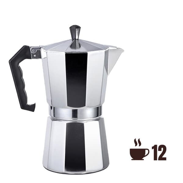 Italiensk Kaffepanna EDM Aluminium 12 Csészék