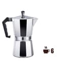 Miniatyrbillede 2 af 4: Italiensk Kaffekande EDM   Aluminium 6 Kopper