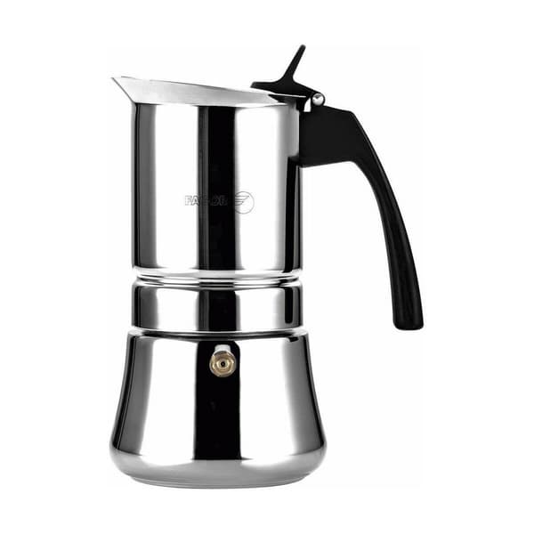 Italiensk Kaffepanna Fagor Etnica Rostfritt stål 18/10 4 Csészék