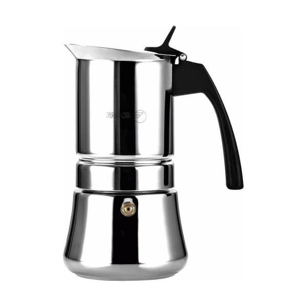 Italiensk Kaffepanna Fagor Etnica Rostfritt stål 18/10 4 Csészék