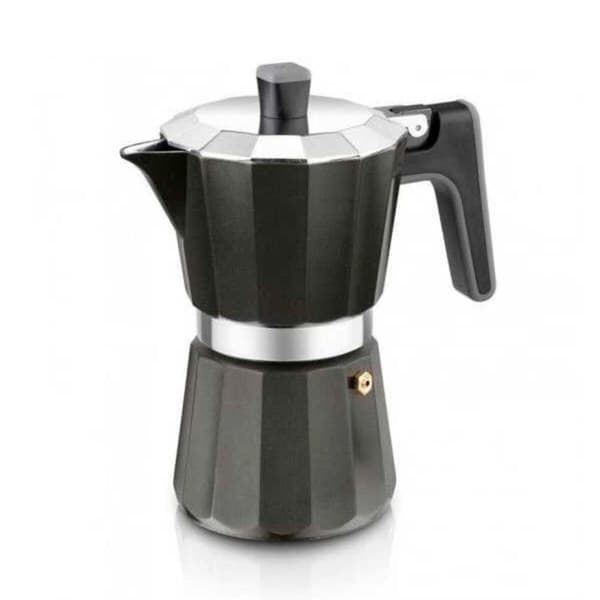 Italiensk Kaffekande Black Edition BRA - 6 Kopper