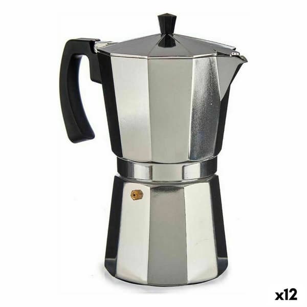 Italiensk Kaffekande Kinvara A111RA-1200 Sølvfarvet Aluminium 650 ml (12 enheder)