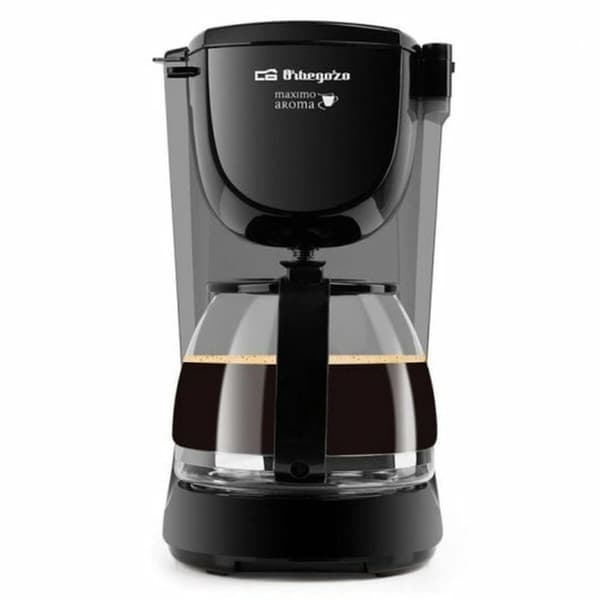 Drip Coffee Machine Orbegozo 17976 OR Sort 750 W 12 Skodelice