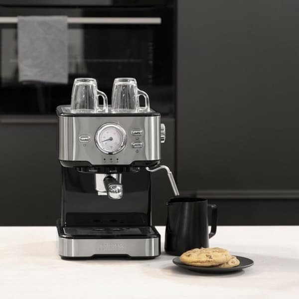 Ekspress Manuell Kaffemaskin Princess 01.249412.01.001 Stål 1,5 L