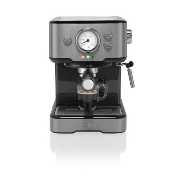 Ekspress Manuell Kaffemaskin Princess 01.249412.01.001 Stål 1,5 L