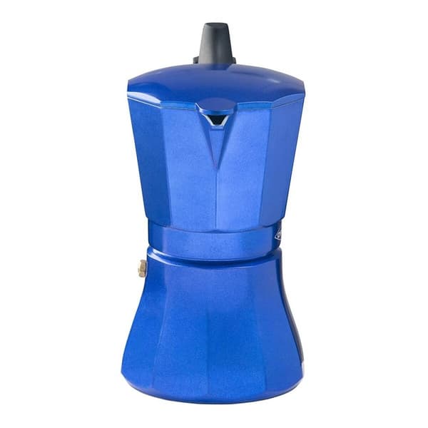 Italian Kaffekanne Oroley Petra Blå Aluminium 6 Kopper