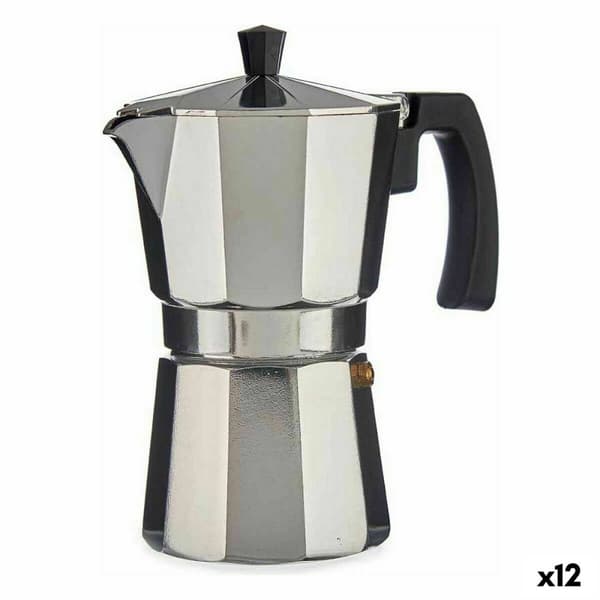 Italian Kaffekanne Kinvara A11RA-600 Sølv Aluminium 300 ml (12 enheter)