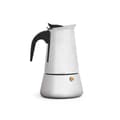 Miniatyrbilde 1 av 4: Italian Kaffekanne Kinvara S12AA-4T Svart Sølv Stål 4 Kupit