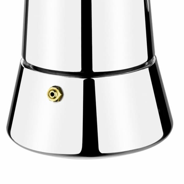 Italian Kaffekanne Monix M630004 Stål Sølv 4 Kupit