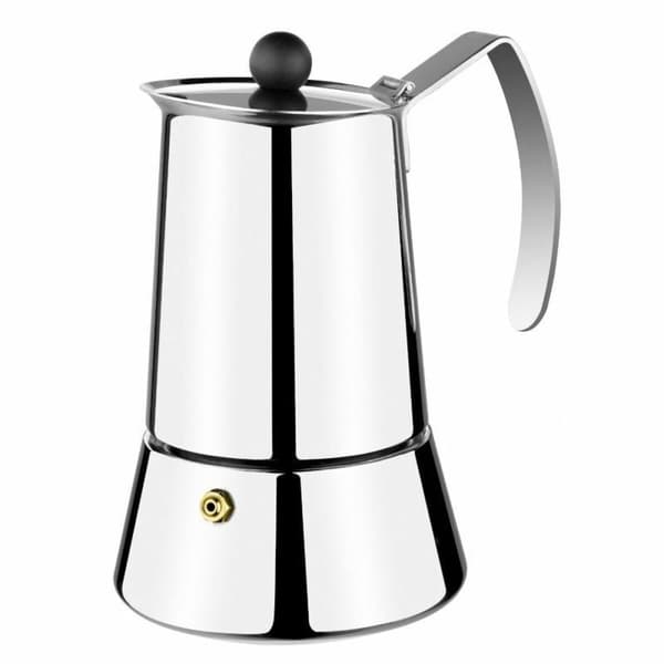 Italian Kaffekanne Monix M630004 Stål Sølv 4 Kupit