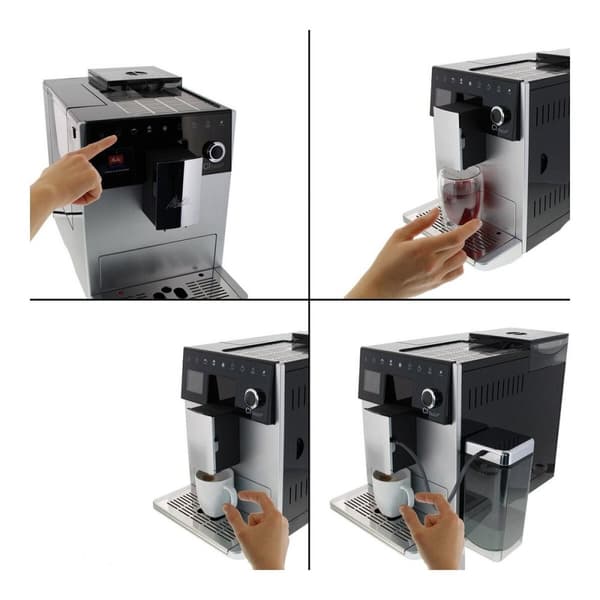 Superautomaattinen kahvinkeitin Melitta F 630-101 1400W Hopeinen 1400 W 15 bar 1,8 L