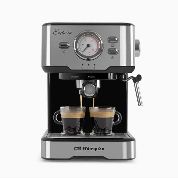 Superautomatisk kaffemaskine Orbegozo 17762 ORB Sølv 1,5 L
