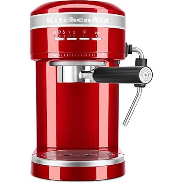KitchenAid Artisan Espressomaskin - Candy Apple 5KES6503ECA - 15 bar - Malet kaffe