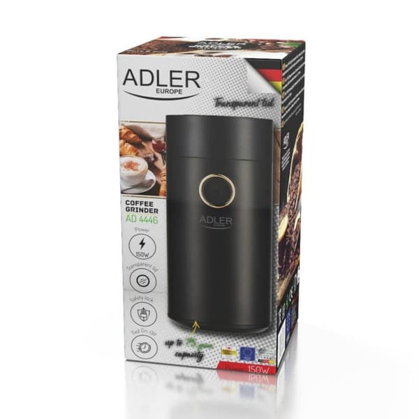 Elektrisk kvarn Adler AD 4446bg 150 W Svart