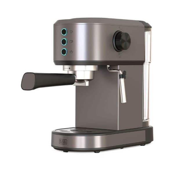 Hurtig manuel kaffemaskine Black & Decker BXCO1350E Sølvfarvet 1350 W