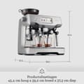 Miniatyrbild 4 av 4: Superautomatisk kaffebryggare Sage SES990BTR4EEU1 Svart Stål 2400 W 15 bar 2,5 L
