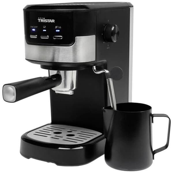 Tristar CM-2278 Espressomaskin svart, rostfritt stål 1100 W