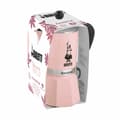 Miniatyrbild 2 av 2: Italiensk Kaffepanna Bialetti Primavera Rainbow Rosa Aluminium