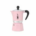 Miniatyrbild 1 av 2: Italiensk Kaffepanna Bialetti Primavera Rainbow Rosa Aluminium