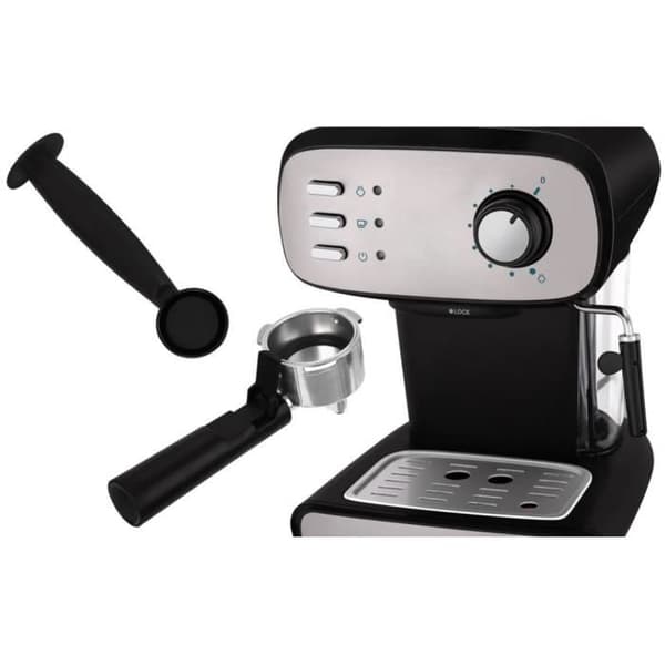 Manuell kaffemaskin - KUBO - KBECM4842 - 15 bars - ångmunstycke - cappuccino och svart espresso