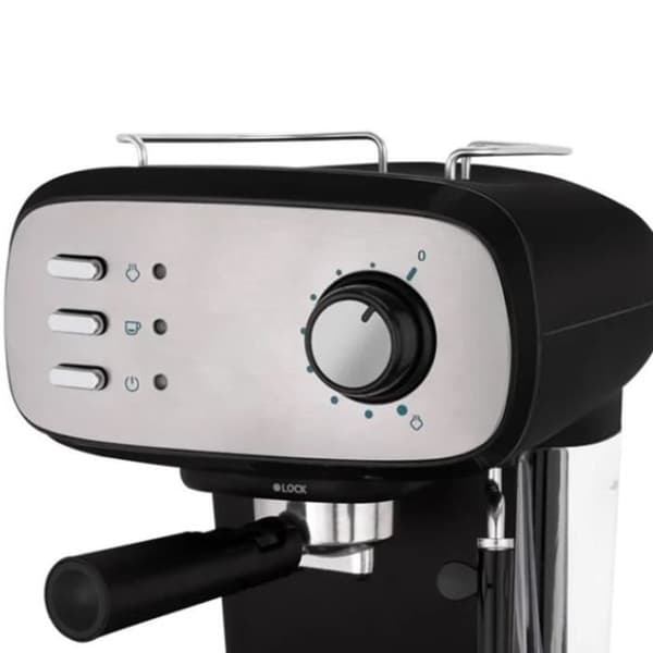 Manuell kaffemaskin - KUBO - KBECM4842 - 15 bars - ångmunstycke - cappuccino och svart espresso