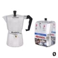 Miniatyrbild 1 av 3: Italiensk Kaffepanna Quttin Rostfritt stål Aluminium - 12 koppar