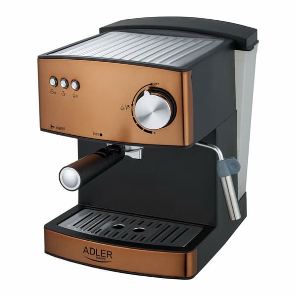 Manuell Espressobryggare Adler AD 4404cr Svart Multicolour Inte 1,6 L