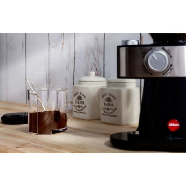 Kaffekvarn Eldom MK170 Svart Stål 200 W 250 g