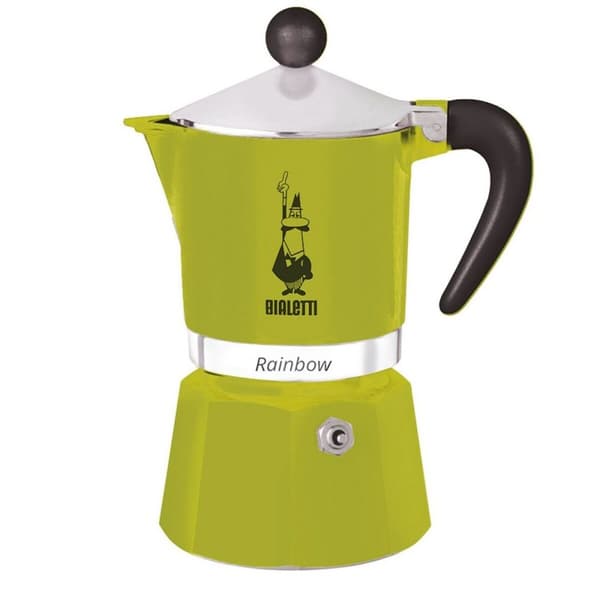 Italiensk Kaffekande Bialetti Rainbow Vert Metal Aluminium