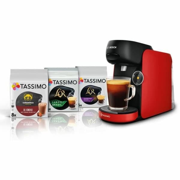 Kaffekapslar BOSCH TASSIMO FINESSE TAS163E Svart noir 1400 W 15 bar 700 ml