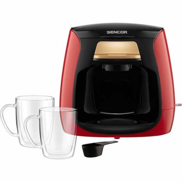 Kaffebryggare Sencor SCE 2101RD Röd rouge noir 500 W