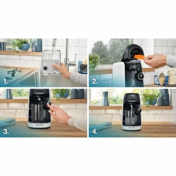 Kaffekapslar BOSCH TAS164E Svart 1400 W 700 ml