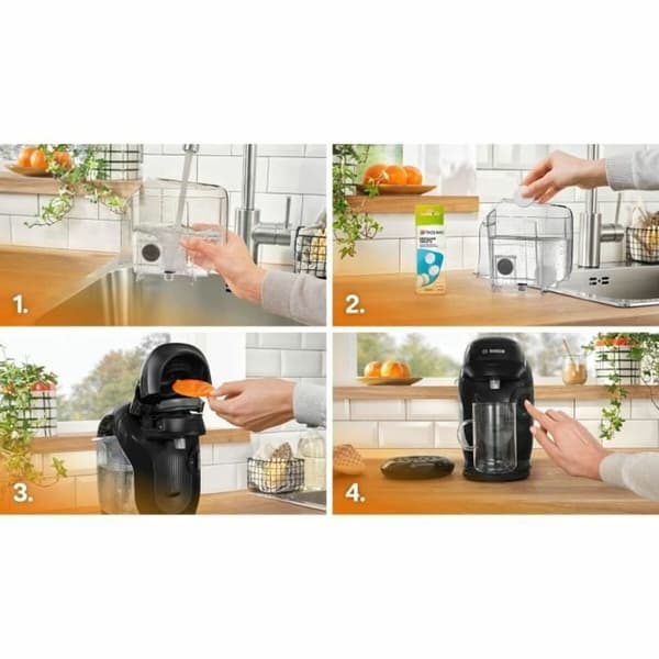 Kaffekapslar BOSCH TAS112E Svart 1400 W 700 ml