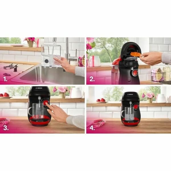 Kaffekapslar BOSCH TAS103E Svart rouge 1400 W 700 ml