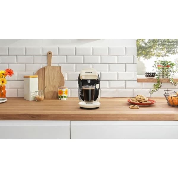Kaffemaskin för flera drycker - BOSCH - TASSIMO - T11 Style vanilj - 1400 W
