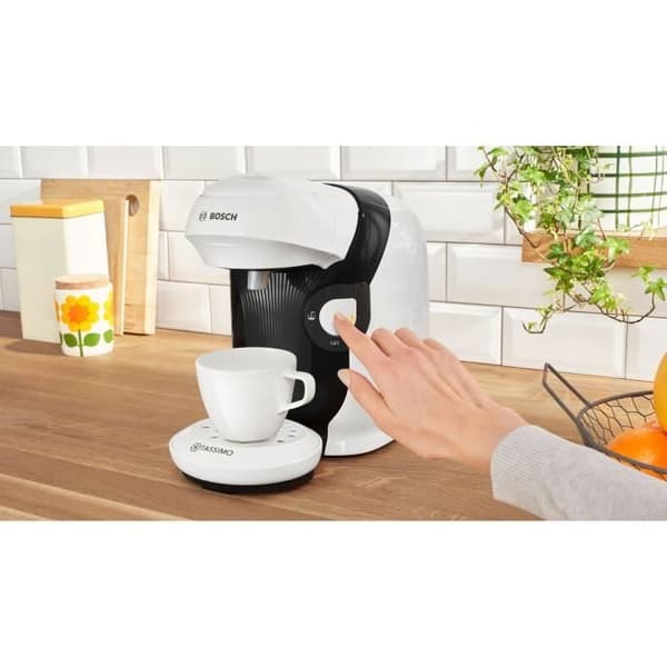 Multidrink kaffemaskin - BOSCH - TASSIMO - T11 Style vit - 1400 W