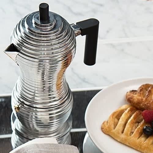 ALESSI Pulcina Induktionskaffekanna Röd
