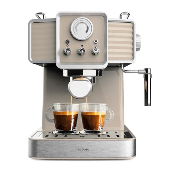 Cecotec Kaffemaskin Power Espresso 20 Tradizionale Ljust Beige