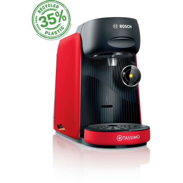 Kaffemaskin för flera drycker - BOSCH TASSIMO - TAS163E - T16 Finesse - 1400 W - 0,7 l - Röd