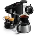 Miniatyrbillede 1 af 6: Kapselkaffemaskin - PHILIPS - SENSEO SWITCH HD6592/65 - Intensiv svart