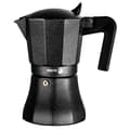 Miniatyrbild 1 av 6: Italiensk Aluminium Espresso Kaffeemaskine, 6 Tasse Kaffe, Vitrokeramisk, Gas FAGOR Tiramisú Sort 00413